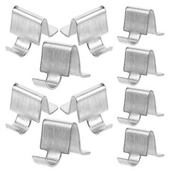 50pcs Shelf Clips For Wood Shelving: Iron Cabinet Shelving Clip Supports –