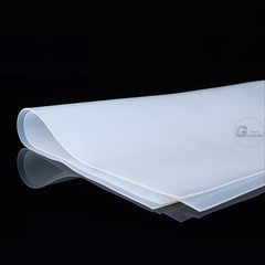 Clear Translucent Soft Silicone Rubber Sheet High Temp Mat Plate Various Size
