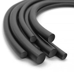 0.8/1/1.5/1.8/2/3/3.5/4/5/6/7mm Solid NBR Rubber Sealing Rope Round Strip Dia