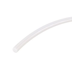 39″ Long 5.5MM Dia High Temperature Resistant Silicone Seal Strip (Cream White)