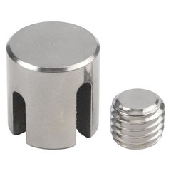 Reliable Stainless Steel Clamp for 2mm 8mm Wire Ropes in For Wall Trellis