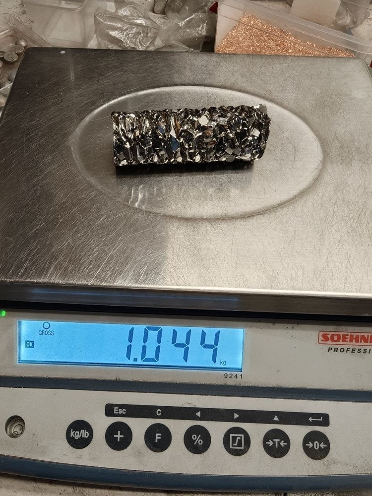 Hafnium Crystal Bar 0.25gr-3kg Zr0.2% Pure Metal 72