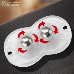 Easy Installation Furniture Ball Rollers Secure Attachment Smooth Rolling