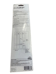 Ace Cane Bolt In Black, 1/2″ X 12″ Lock Gate Door LatchGate 5298948