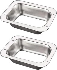 3″ x 4″ Rain Gutter Downspout Drop Outlet Aluminum K Style, Connector for Downsp