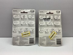 Two packs of Metal Hooks Oil-Rubbed Bronze 3-Lb 2-pack