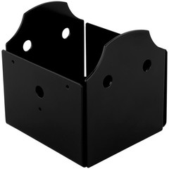 1220VP 5″ x 5-1/2″ x 5-5/8″ Hartley Post Base – Black