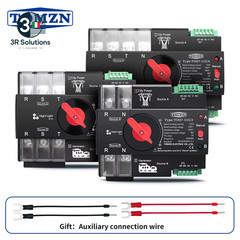 TOMZN Dual Power Automatic Electric Selector Switch On Guid