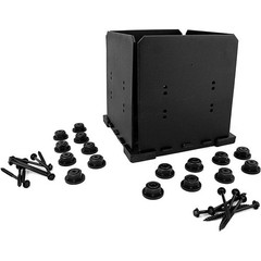 Heavy Duty Post Base 6×6 Galvanized Steel Elevated Outdoor Structure Kit New