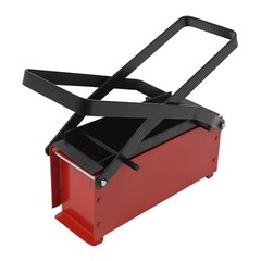 Red Newspaper Briquette Maker Manual Waste Paper Brick Maker Brick Maker