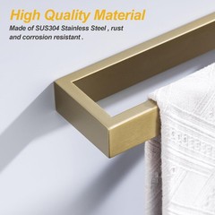 Xiarnotogi Towel Bar 9 Inch Hand Towel Holder Wall Mount Towel Racks For