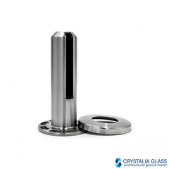CG Brushed Stainless Surface Mount Friction Fit Spigot, Round 7-5/16″