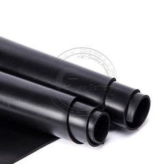 Soft Rubber Sheet Gasket Sheet Solid Black Smooth Squares Thick 1mm-20mm