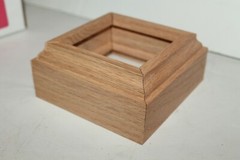 Metrie Stair Parts 3″ Unfinished Red Oak Newel Attachment Kit 9400K-300-0000L