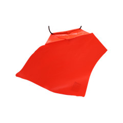Builders Edge Safety Hi Vis Orange Trailer Load Flag