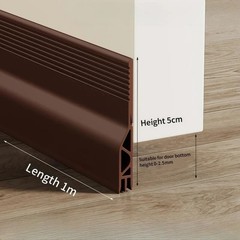 Door Draught Excluder 100 cm Premium Solution for Energy Saving in Homes