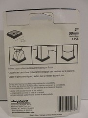 Shepherd Hardware 2″ Brown Rubber Cups 9076