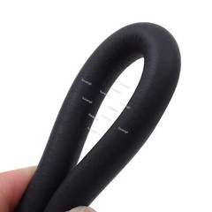 Sponge Cord Black Foam EPDM Rubber Gasket Trim Seal Round Strip Dia 5mm to 20mm