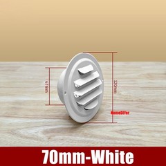 High-Quality Round Metal Air Vent Grille with Fly Screen Ventilation Duct Covers