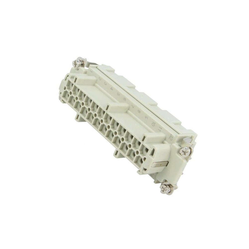 HE-024-FS Connector: HDC Female HE PIN: 24 24+PE Size 8 16A 500V TE Conn