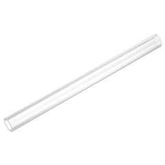 Rigid Round Clear Tubing 9mm ID x 12mm OD x 150mm Length Plastic Tube
