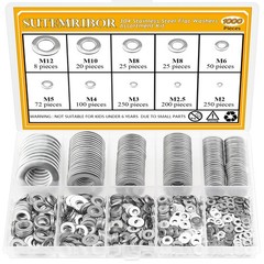 Sutemribor 1000 2mm, 2.5mm, 3mm, 4mm, 5mm, 6mm, 8mm, 10mm, 12mm, Silver