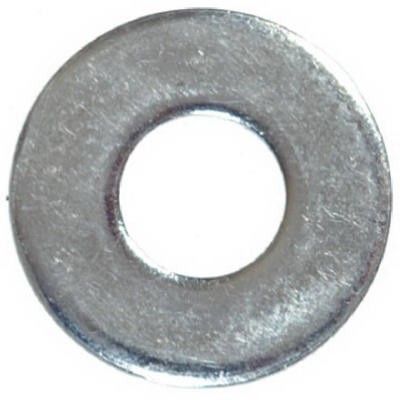 Flat Washers, Wide Pattern, Zinc-Plated Steel, 1/4 In., 5 Lbs. – 270006