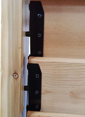 Stainless Steel Louvers Hardware Set for Blinds & Shutters – 11 Boards Kit