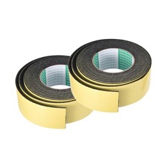 Foam Seal Tape, 50mm Wide 2mm Thick 16.4 Feet Long Adhesive Weather Strip 2pcs