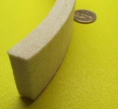 F5 Felt 1/2″ Thick x 1.50″ Wide x 10 Foot Roll