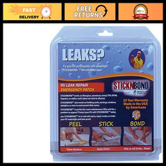 6″ x 6″ UV Roof Repair Patch Kit – Waterproof, Durable, Easy to Apply, White