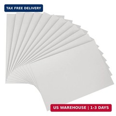 Vinyl Siding Repair Kit 12Pcs 6.3X4.75Inch Self-Adhesive Vinyl Siding Patch PVC