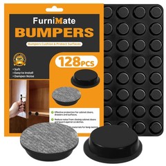 Rubber Feet for Electronics, 128PCS Adhesive Small Stick on Rubber Feet 1/2 i…