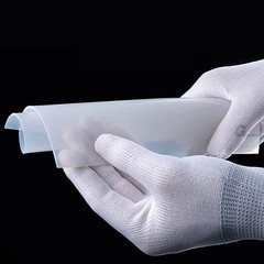 Clear Translucent Soft Silicone Rubber Sheet High Temp Mat Plate Various Size
