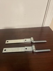 Ultra Hardware 60820 8 in. Hook & Strap Hinge Screw – Zinc