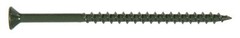 Deck Plus Exterior Self-Drilling Screws,Star Drive,Green Ceramic,1-5/8 In.x#8,1
