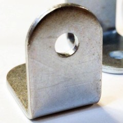 (50) 1″ x 1″ Steel Metal Corner Brace Joint Right Angle Bracket Zinc Coated
