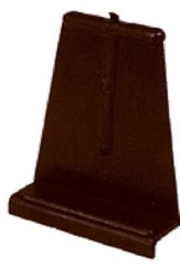 Black Plastic Spline Channel Pull Tabs,1-1/16×15/16×1/4 In.,6-Pk. – PL 7921