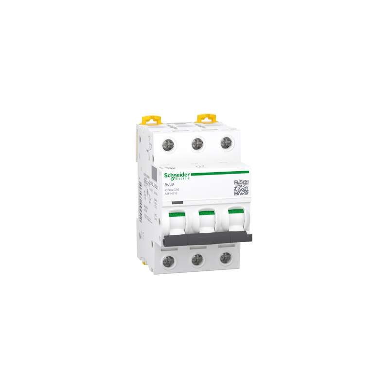 A9F64310 Schneider Magnetic Circuit Breaker iC60A 3P C 10A 4500A