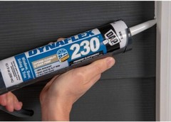 DAP 18416 Dynaflex 230 Premium Elastomeric Sealant, 10.1-Ounce, Clay 2 Pack