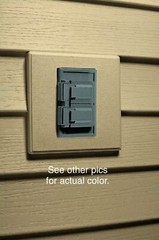 Oxford Blue EZ Block 4” 5” Vinyl Mounting Surface Siding 6-3/4×6-3/4 EZBLK040 14