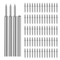 400pcs Double Head Skirting Nails with 4 Tools – Invisible Seamless Baseboard…