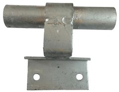 6″ CHAIN LINK WALL MOUNTED ROLLING GATE HARDWARE KIT: Heavy Duty Galvanized