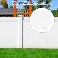 20PCS Vinyl Siding Repair Kit, Self-Adhesive Vinyl Siding and Fence Repair Tape