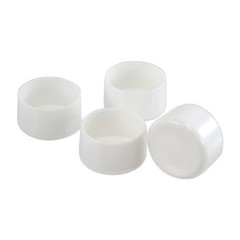 1-1/4″ White Plastic Leg Tips (Pack of 4)