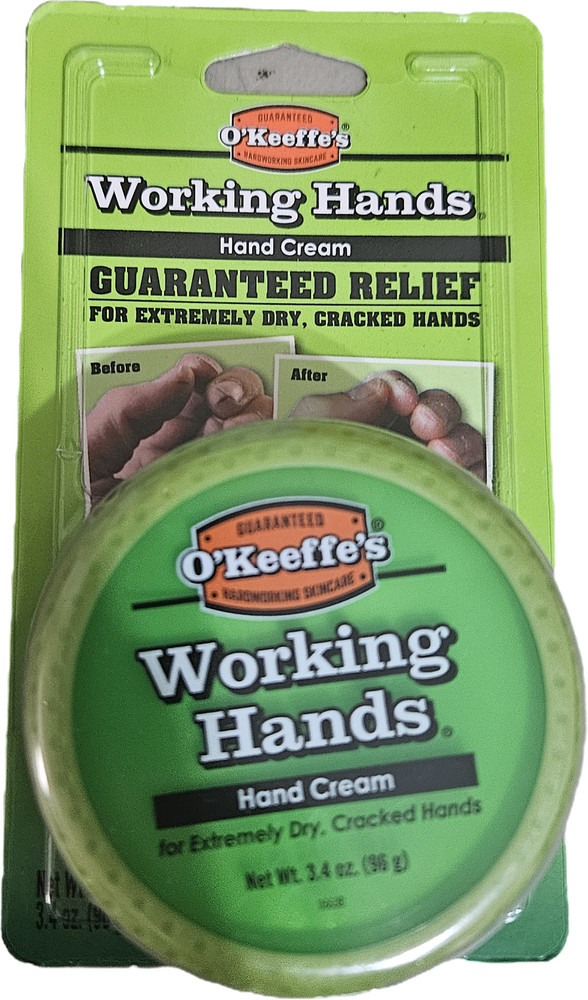 GORILLA GLUE COMPANY K0350007 O’Keeffe’s Working Hands, 3.4 OZ, Hand Cream