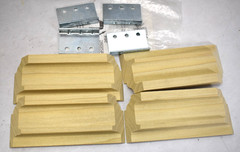 L-Brackets Newel Kit for Stair Posts L Bracket Newel Kit 3-1/2″ 9400P-312-0000L