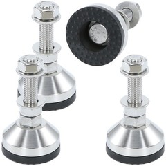 Termath Heavy Duty 2000 Lb Capacity Stainless Steel Adjustable Leveling Feet