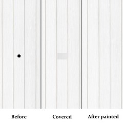 20 Pieces Vinyl Siding Repair Kit, White Self-Adhesive Vinyl Siding Patch Kit…