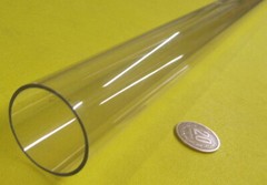 Polycarbonate Round Clear Tube / Tubing 1.50″ x 1.375″ (1 1/2″ x 1 3/8″)-944